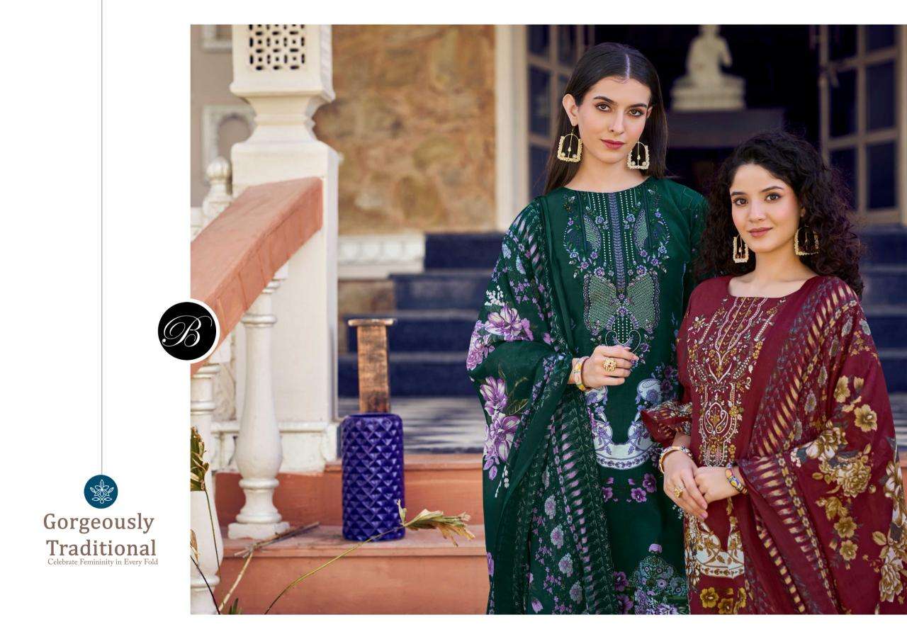 Belliza designer studio naira vol 105 Dress material dealers in kolkata