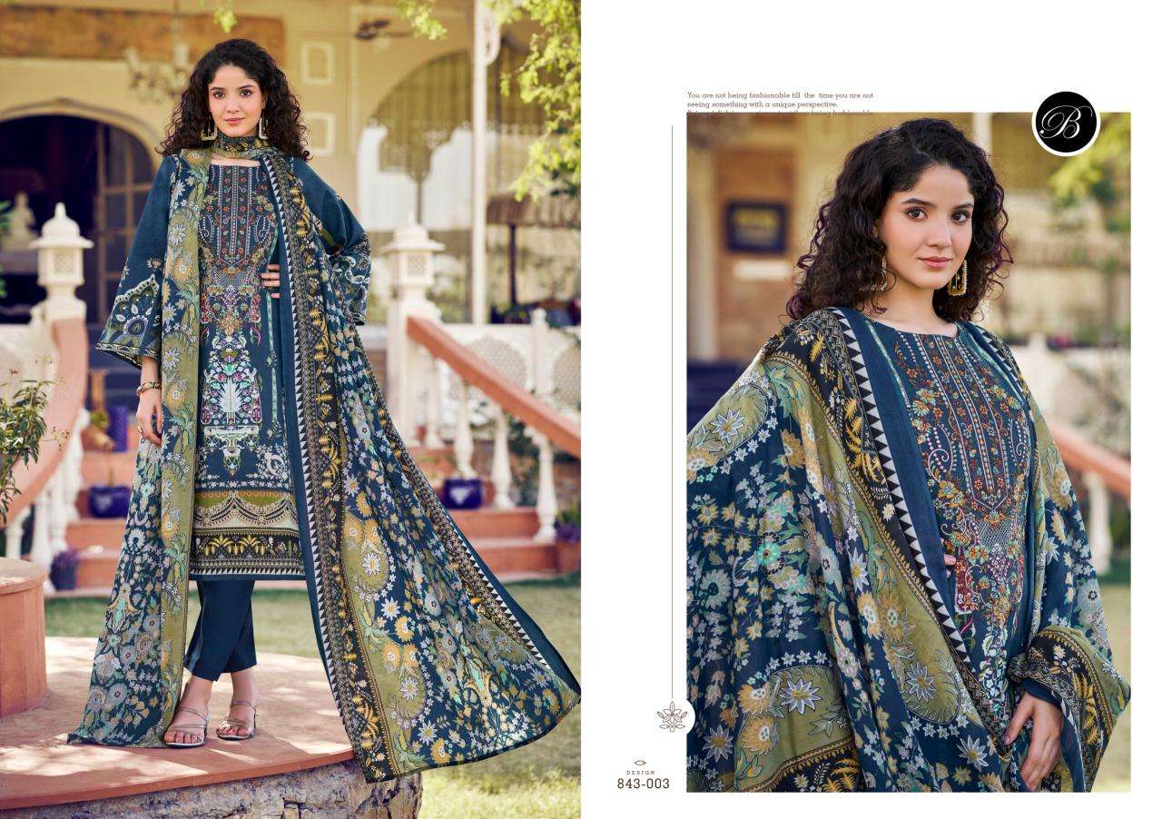 Belliza designer studio naira vol 105 Dress material dealers in kolkata