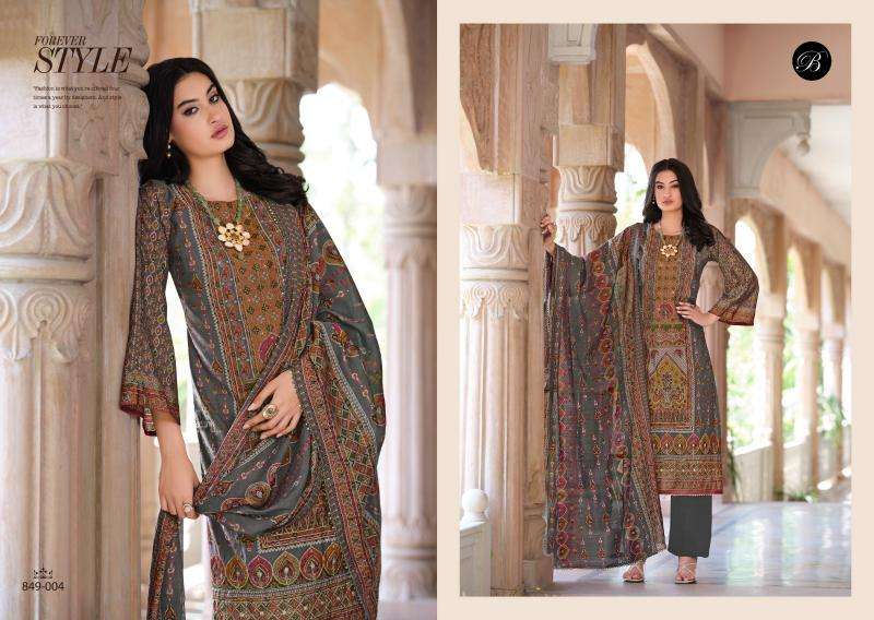 Belliza designer studio nusrat vol 5 Designer dress materials wholesale in kolkata