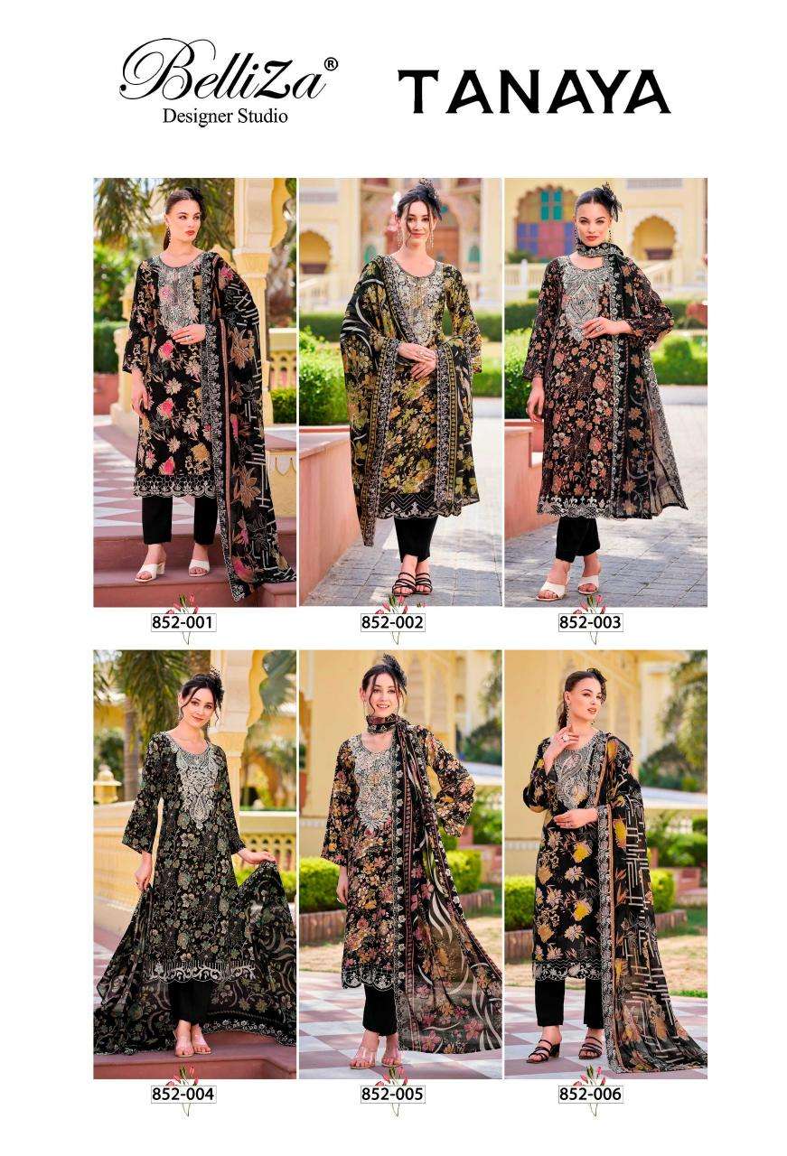 Belliza designer studio tanaya Wholesale designer dress materials in Mumbai