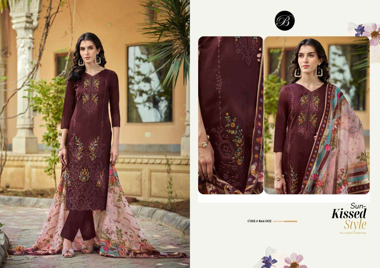 Belliza designer studio zarqash vol 5 Surat dress materials for sale