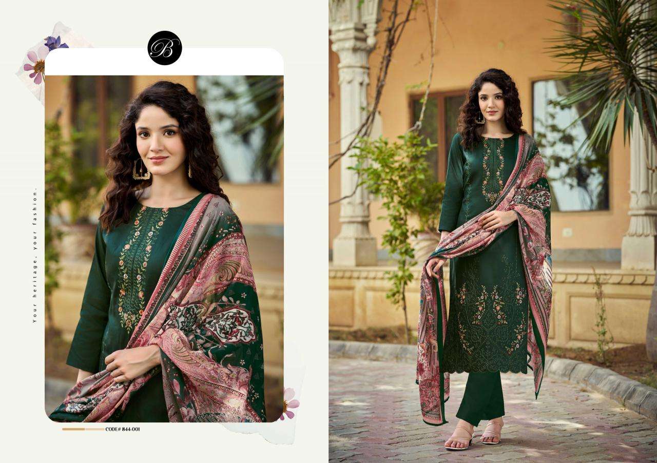Belliza designer studio zarqash vol 5 Surat dress materials for sale