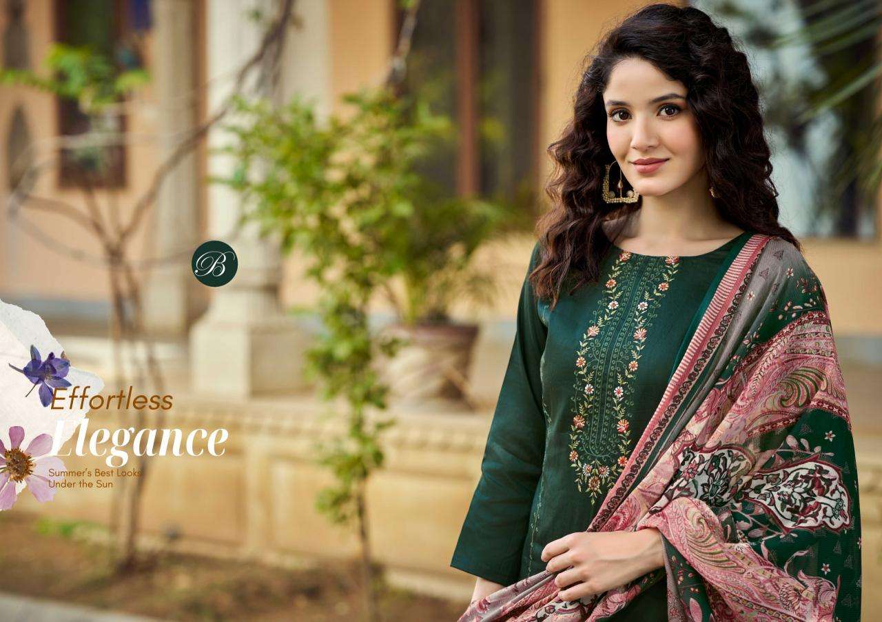 Belliza designer studio zarqash vol 5 Surat dress materials for sale