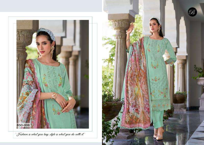 Belliza designer studio zoya vol 2 Fancy dress material wholesale in Mumbai