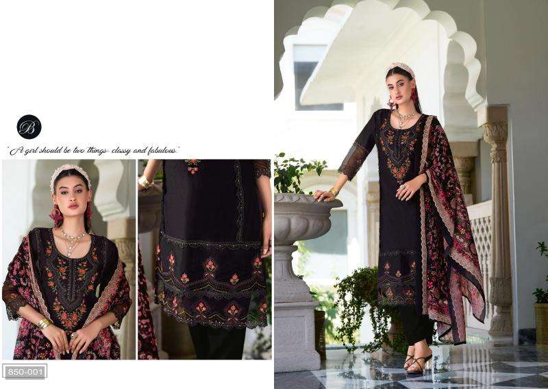 Belliza designer studio zoya vol 2 Fancy dress material wholesale in Mumbai
