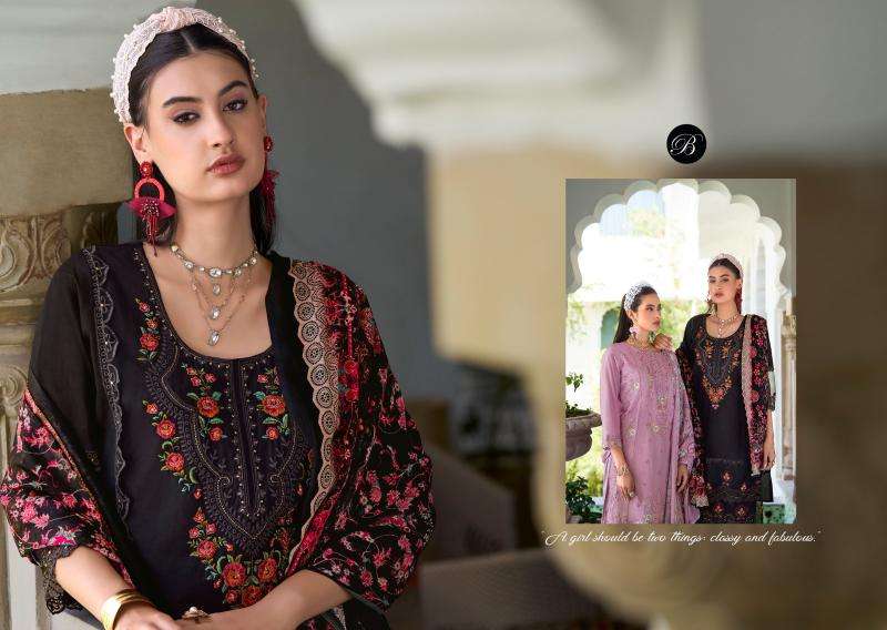 Belliza designer studio zoya vol 2 Fancy dress material wholesale in Mumbai
