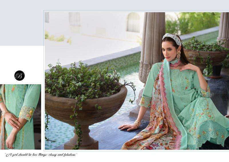 Belliza designer studio zoya vol 2 Fancy dress material wholesale in Mumbai
