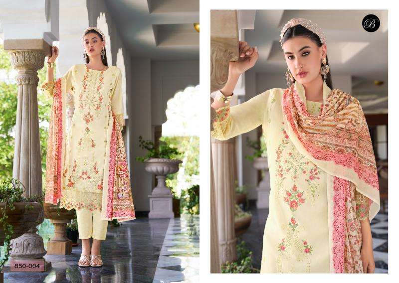 Belliza designer studio zoya vol 2 Fancy dress material wholesale in Mumbai