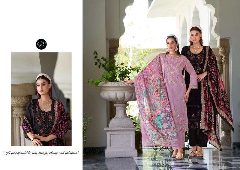 Belliza designer studio zoya vol 2 Fancy dress material wholesale in Mumbai