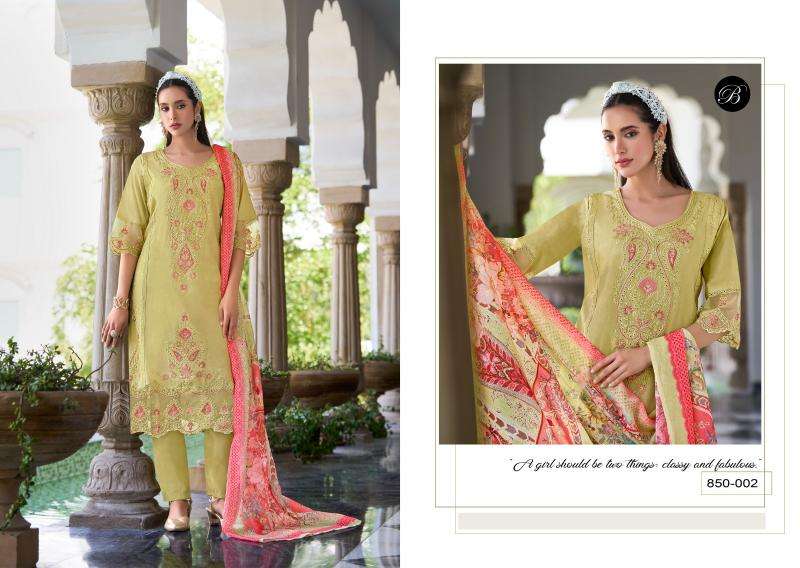Belliza designer studio zoya vol 2 Fancy dress material wholesale in Mumbai