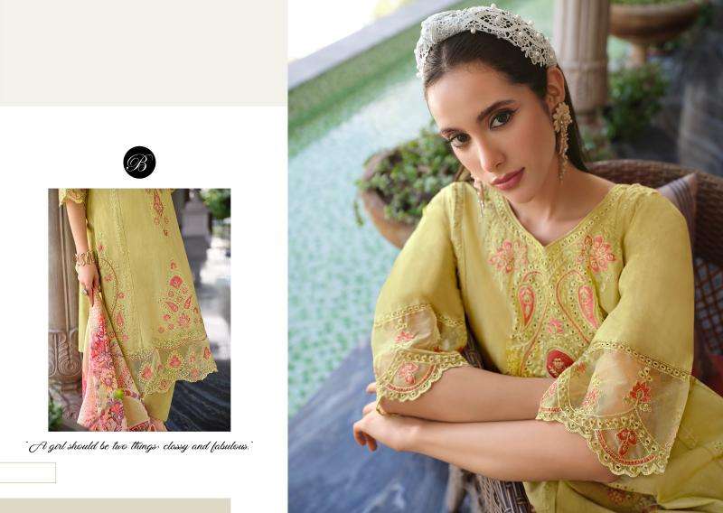 Belliza designer studio zoya vol 2 Fancy dress material wholesale in Mumbai