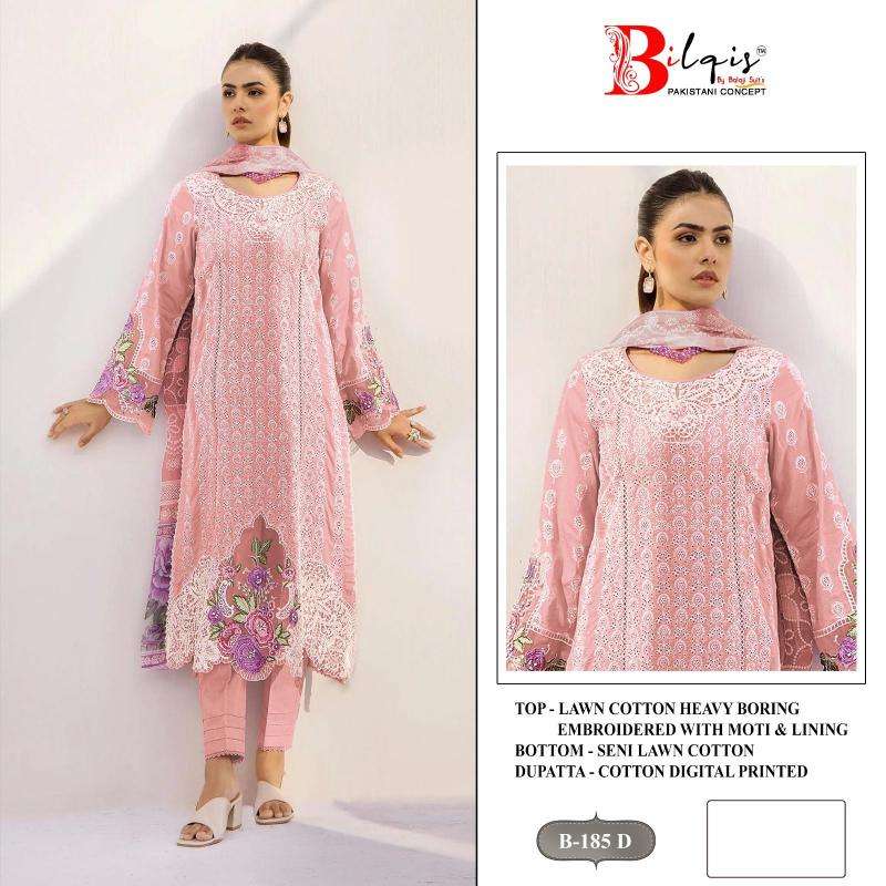 Bilqistm lawn cotton Party wear dress materials wholesale in kolkata