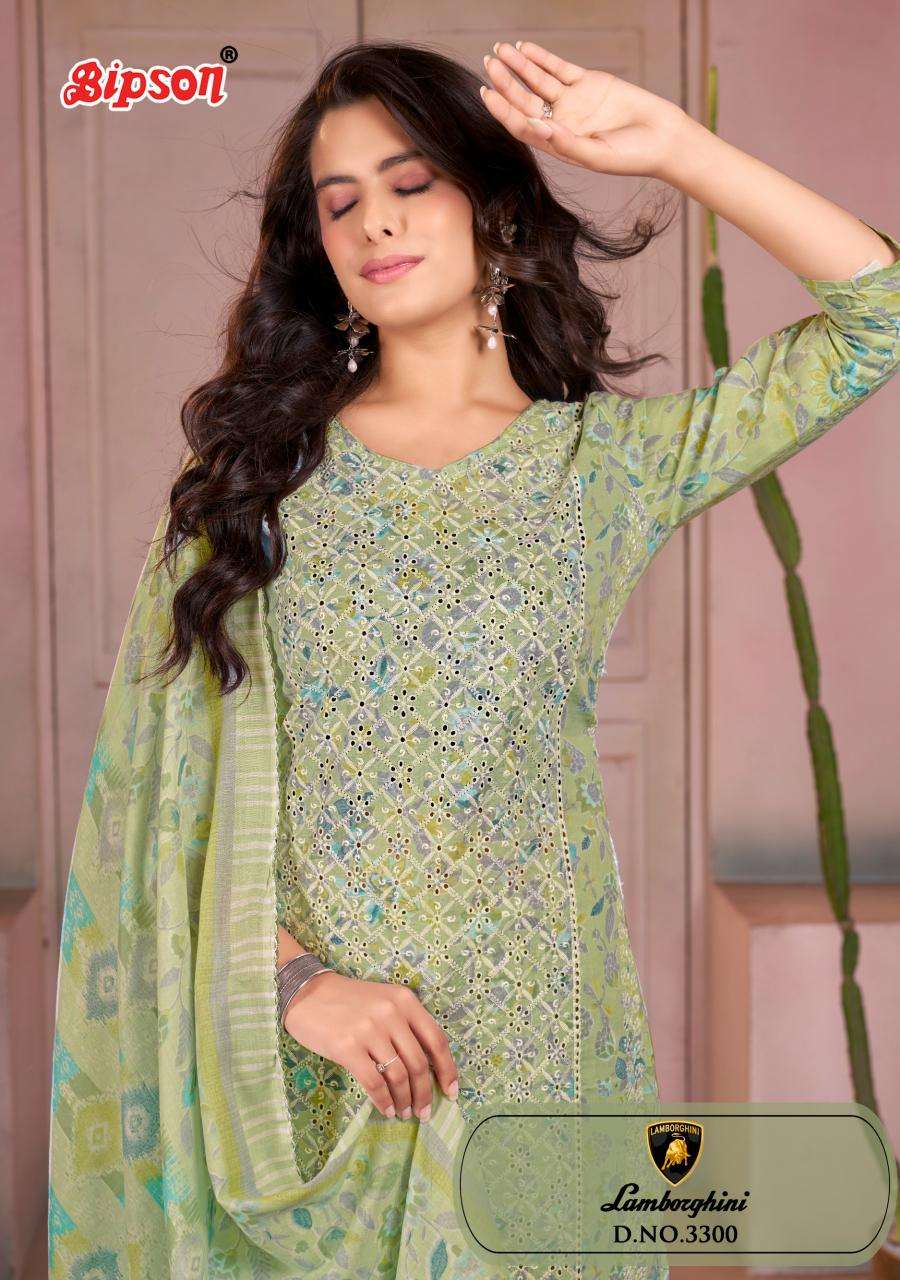 Bipson prints lamborgini 3300 Dress material manufacturers in Mumbai