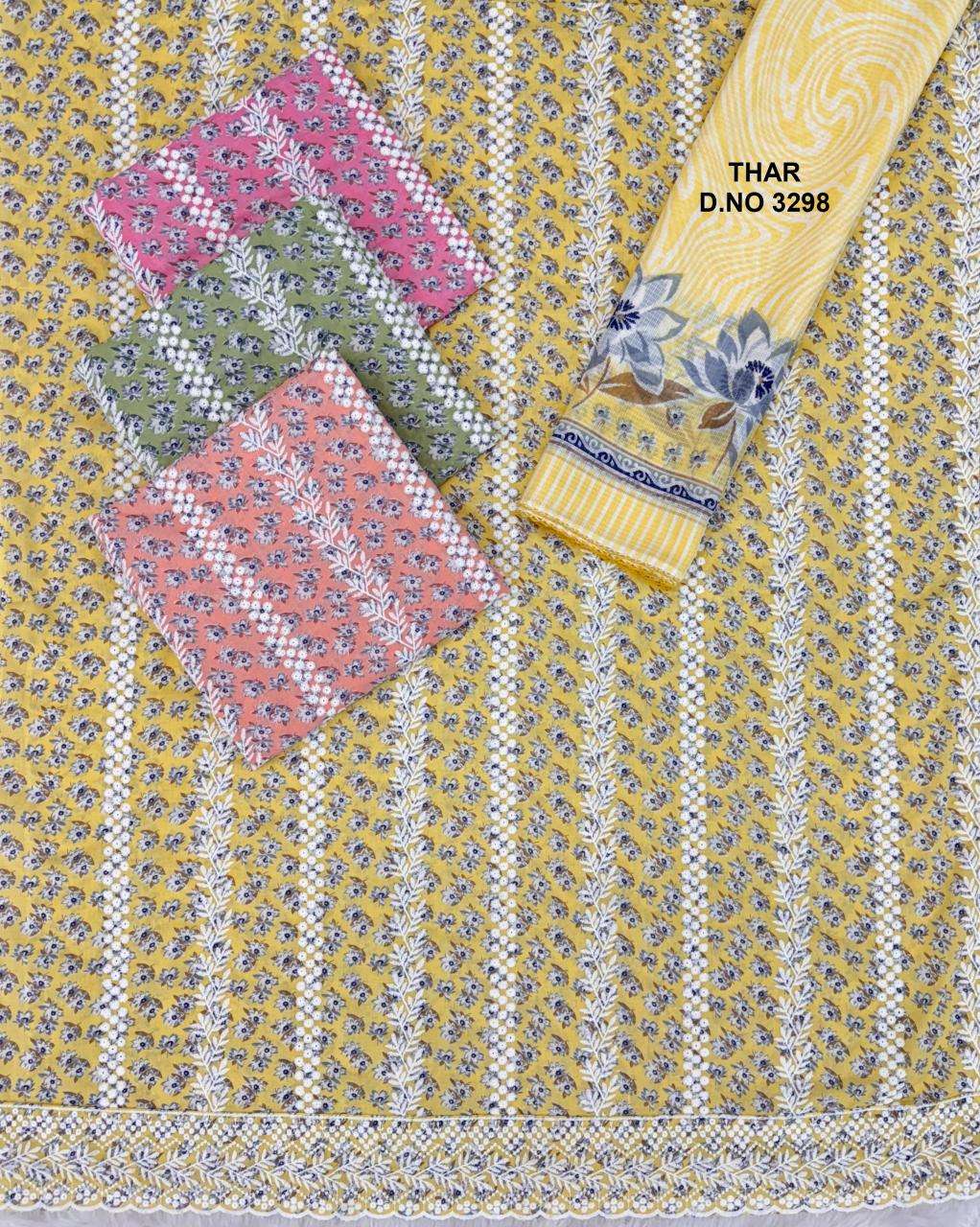 Bipson prints thar 3298 Dress material market in Hyderabad