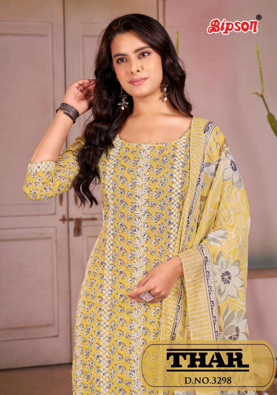 Bipson prints thar 3298 Dress material market in Hyderabad