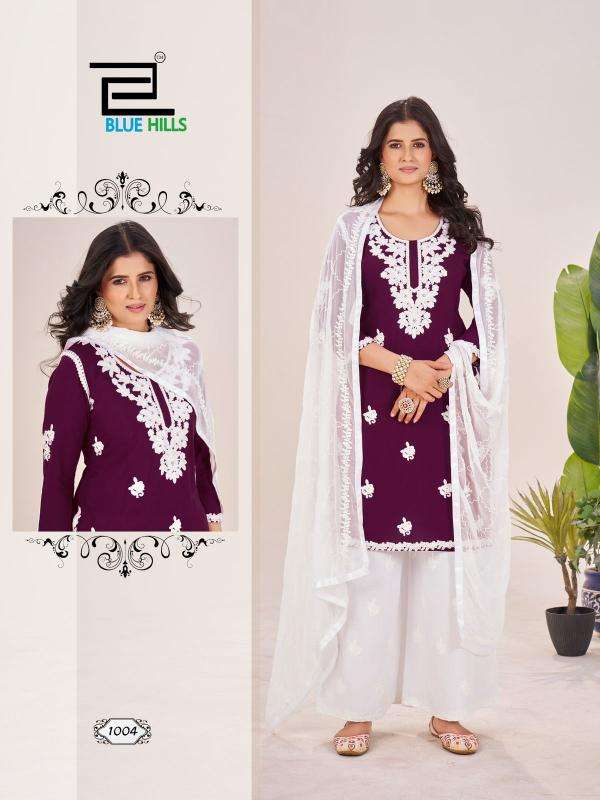 Blue hills heer top kurti manufacturers in surat