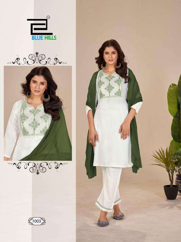 Blue hills juliet Kurti fabric suppliers in Surat