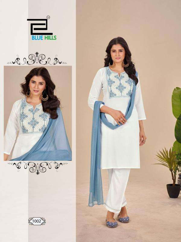 Blue hills juliet Kurti fabric suppliers in Surat
