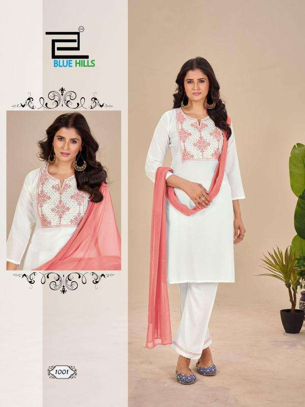 Blue hills juliet Kurti fabric suppliers in Surat