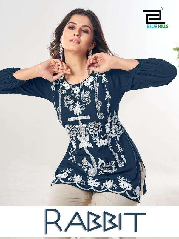 Blue hills rabbit kurties manufacturer in surat
