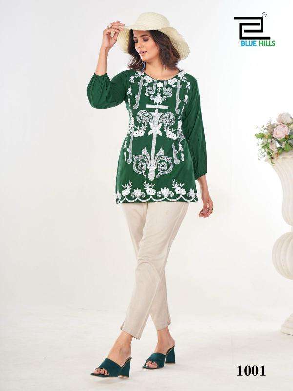 Blue hills rabbit kurties manufacturer in surat
