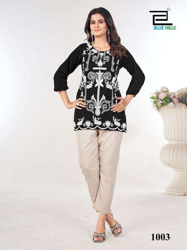 Blue hills rabbit kurties manufacturer in surat