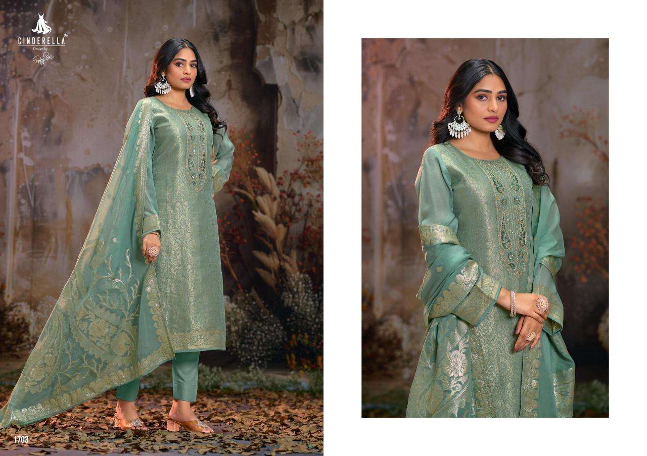 Cinderella zahria Mumbai Dress Material Wholesale Market