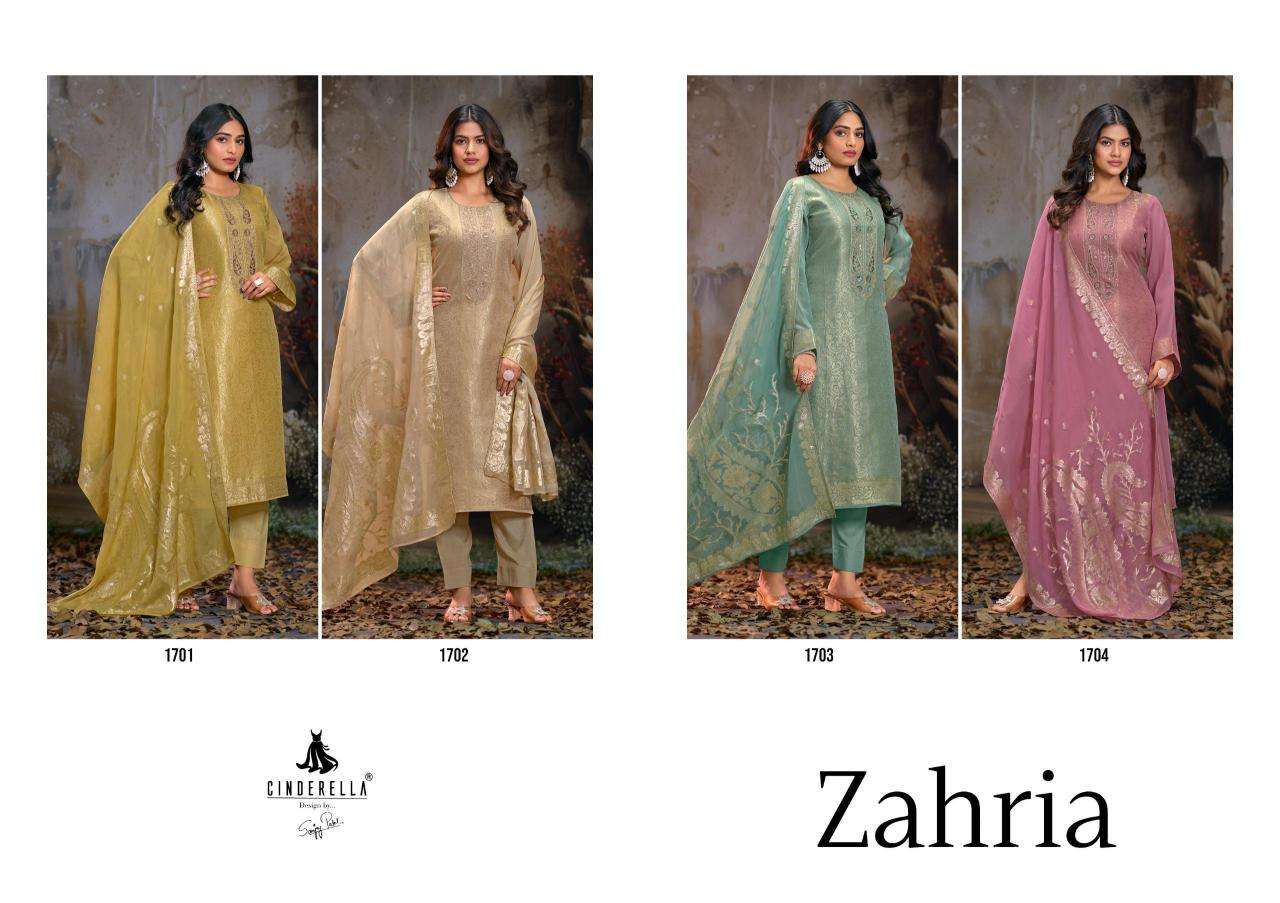 Cinderella zahria Mumbai Dress Material Wholesale Market