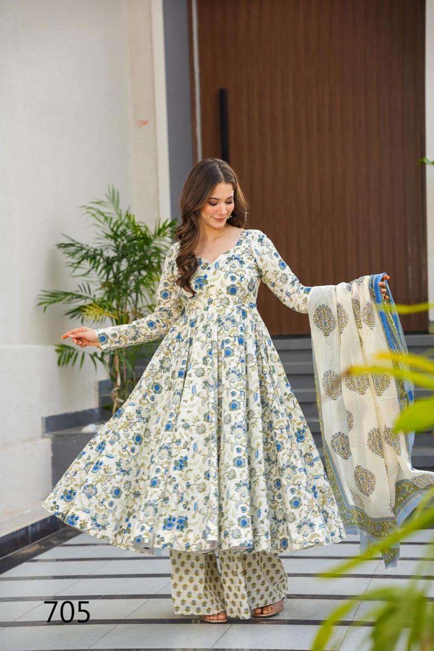 Clora vol 7 maslin digital print Kurti Catalogs in Ahmedabad