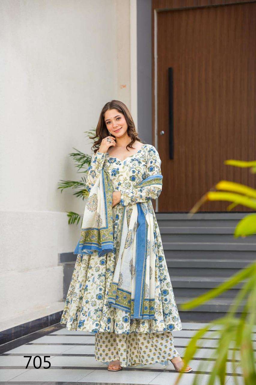 Clora vol 7 maslin digital print Kurti Catalogs in Ahmedabad
