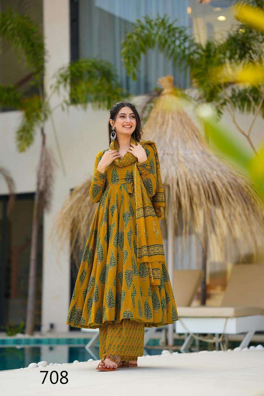 Clora vol 7 maslin digital print Kurti Catalogs in Ahmedabad
