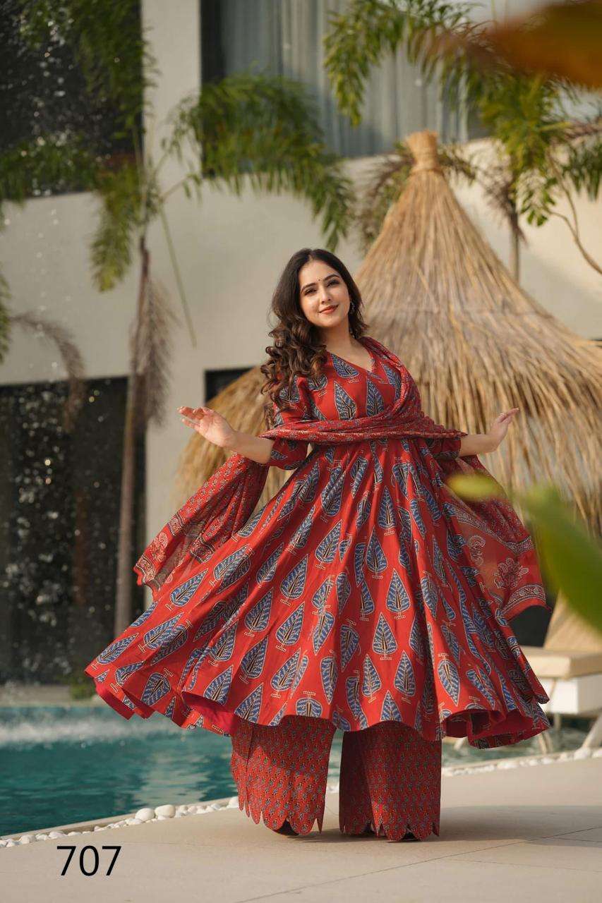 Clora vol 7 maslin digital print Kurti Catalogs in Ahmedabad