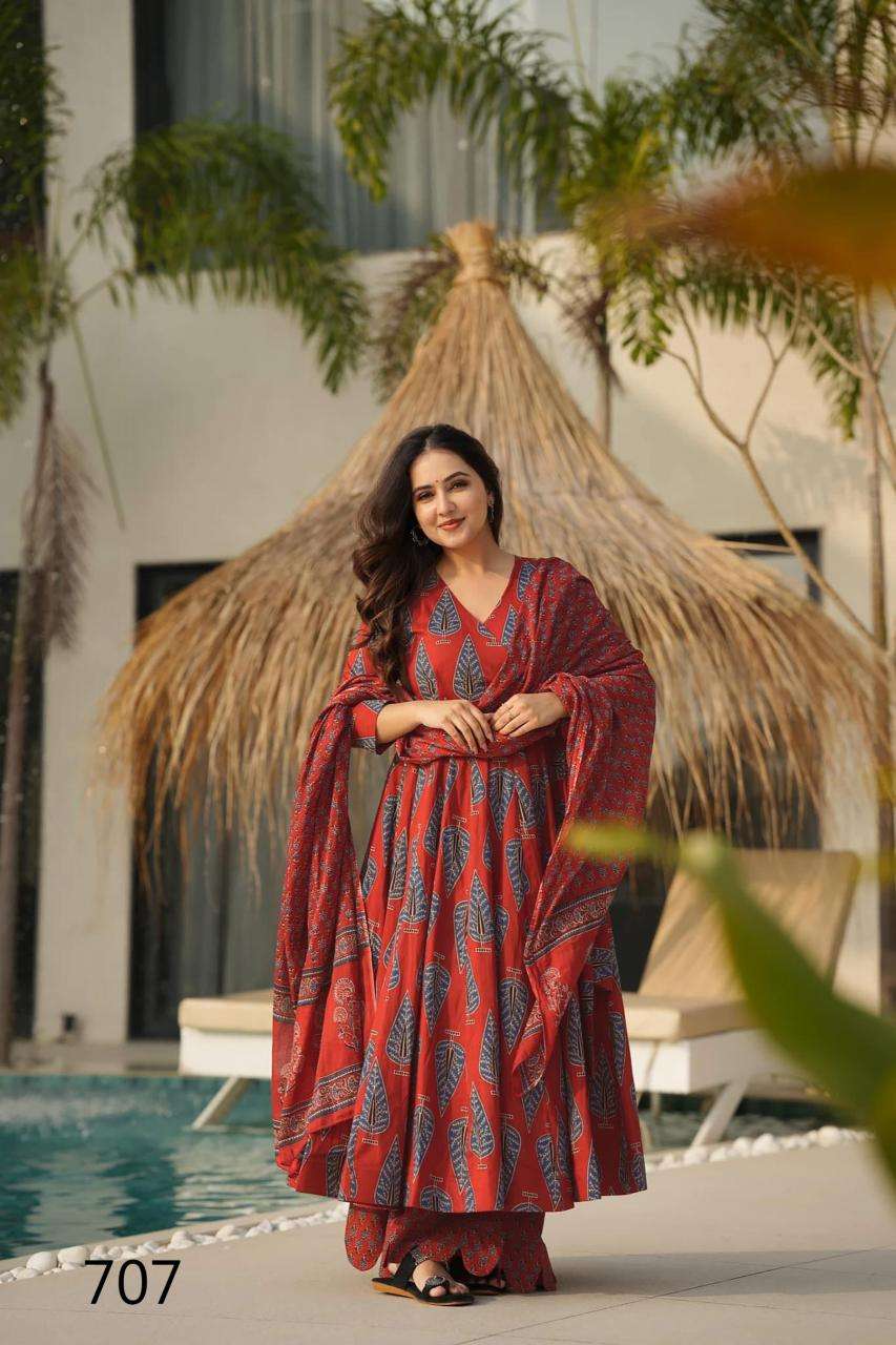 Clora vol 7 maslin digital print Kurti Catalogs in Ahmedabad