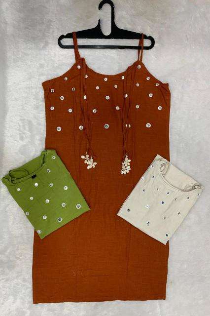 Cotton with beautiful white 4kodi Kurtis for women in Mumbai