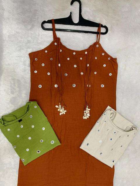Cotton with beautiful white 4kodi Kurtis for women in Mumbai