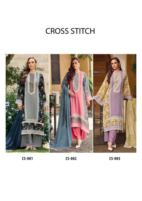 Cross stitch the hermitage Best wholesale dress materials