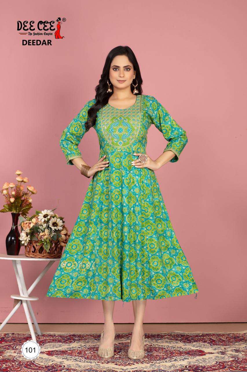 Deecee deedar ladies kurti manufacturer in surat surat gujarat
