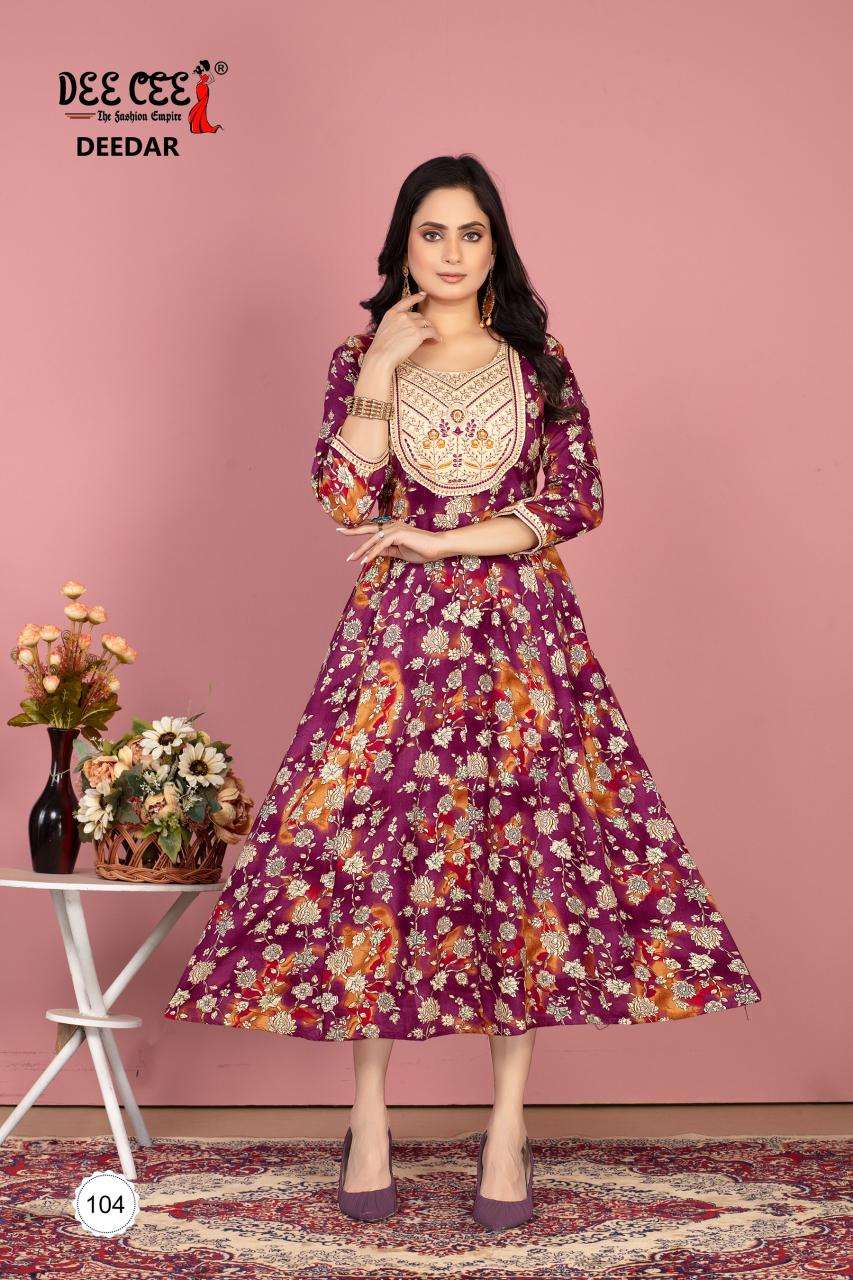 Deecee deedar ladies kurti manufacturer in surat surat gujarat
