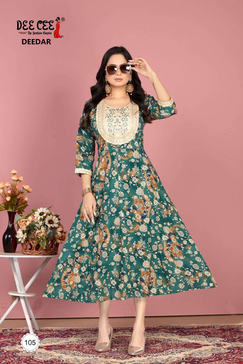 Deecee deedar ladies kurti manufacturer in surat surat gujarat