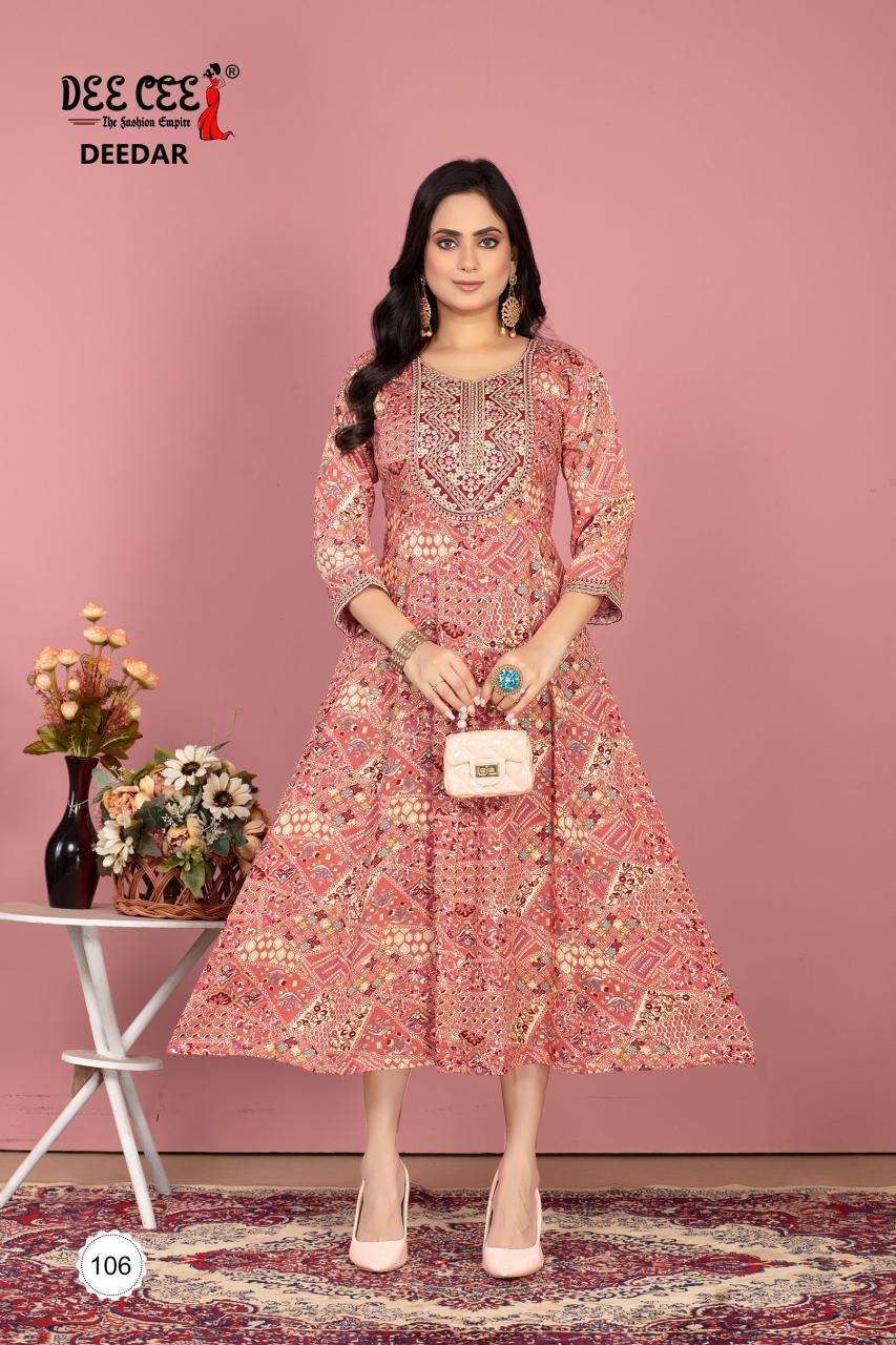 Deecee deedar ladies kurti manufacturer in surat surat gujarat