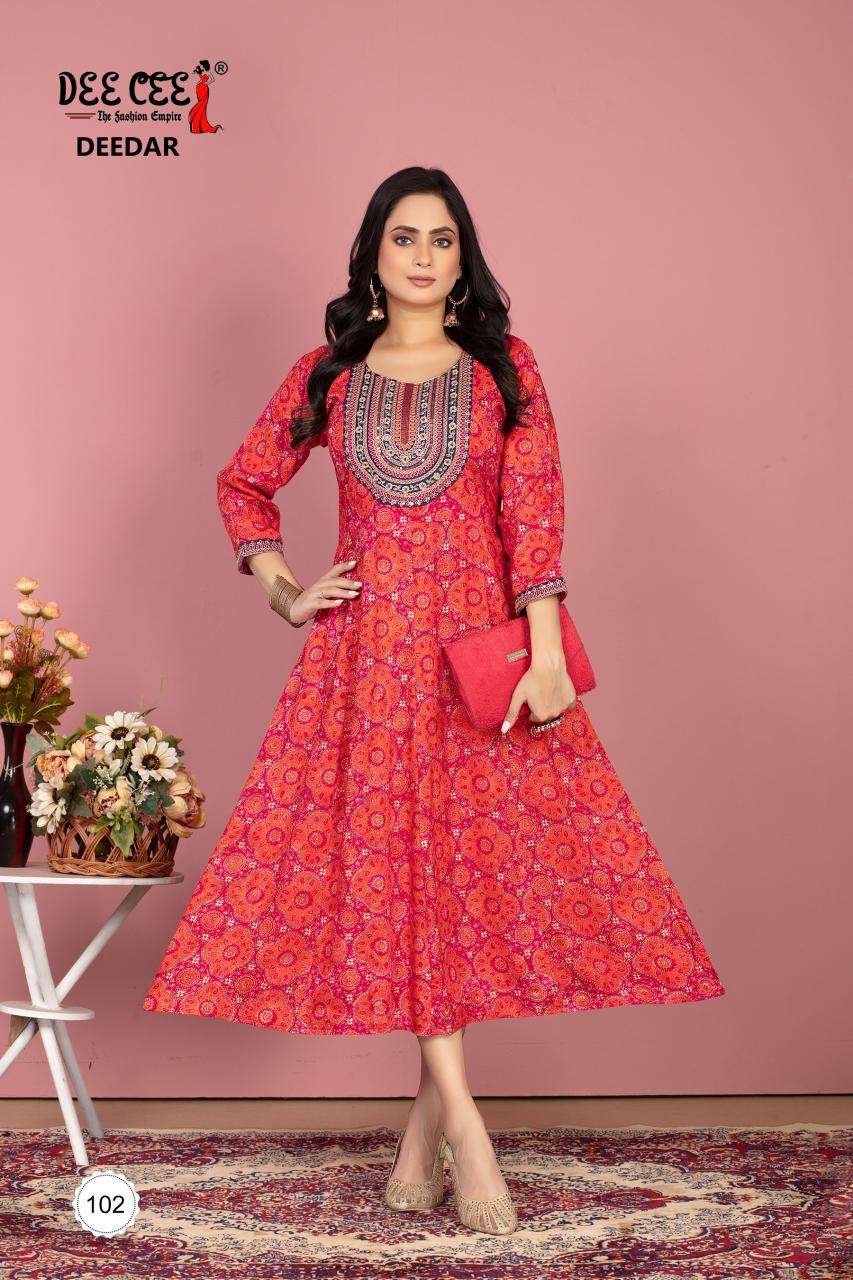 Deecee deedar ladies kurti manufacturer in surat surat gujarat