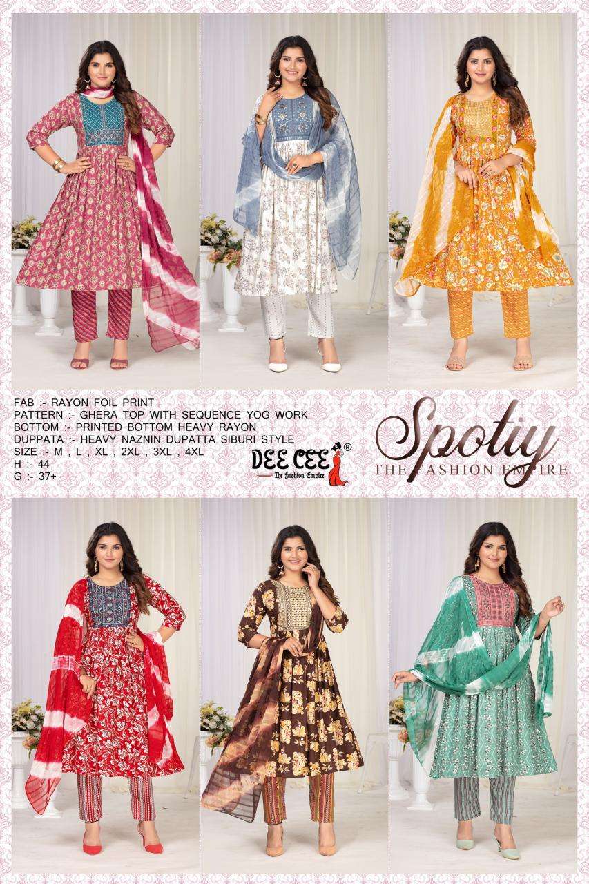 Deecee spotiy Kurti manufacturers in Surat