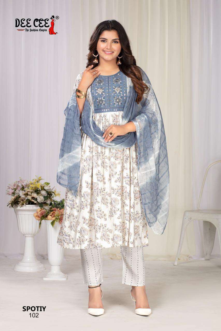 Deecee spotiy Kurti manufacturers in Surat