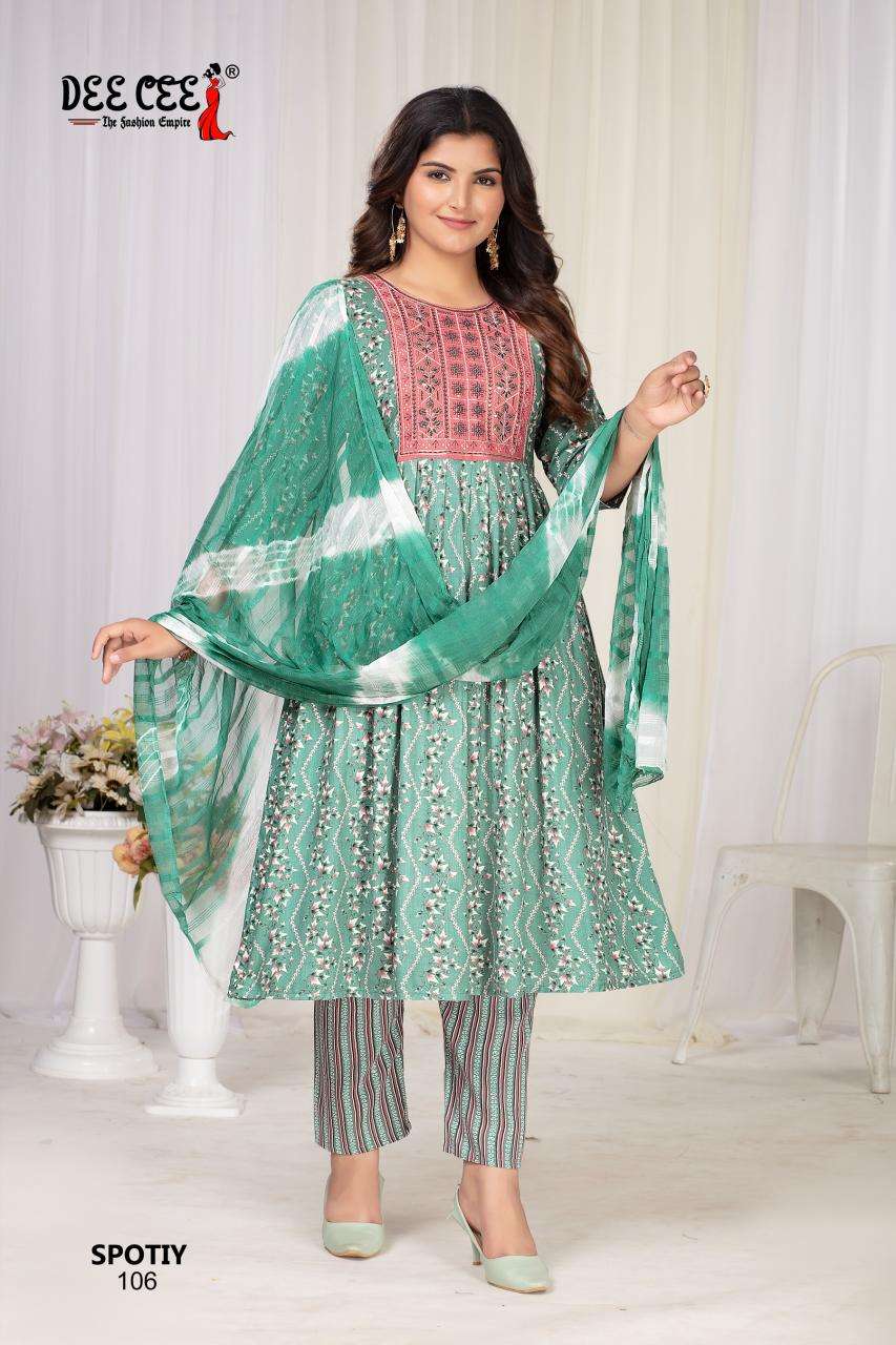 Deecee spotiy Kurti manufacturers in Surat