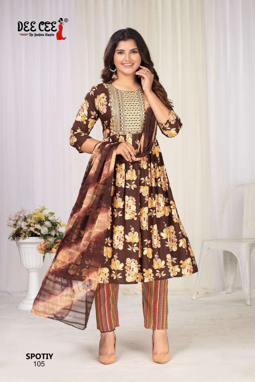 Deecee spotiy Kurti manufacturers in Surat