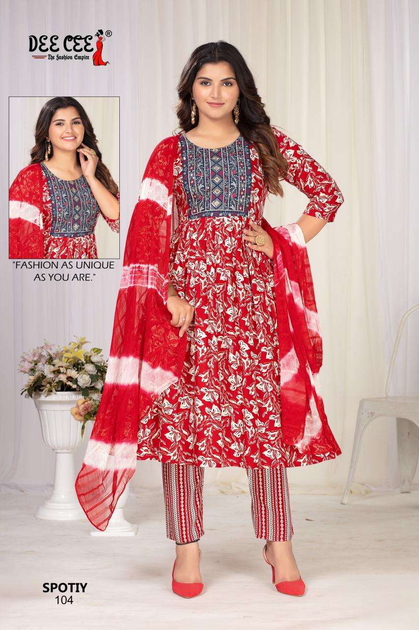 Deecee spotiy Kurti manufacturers in Surat