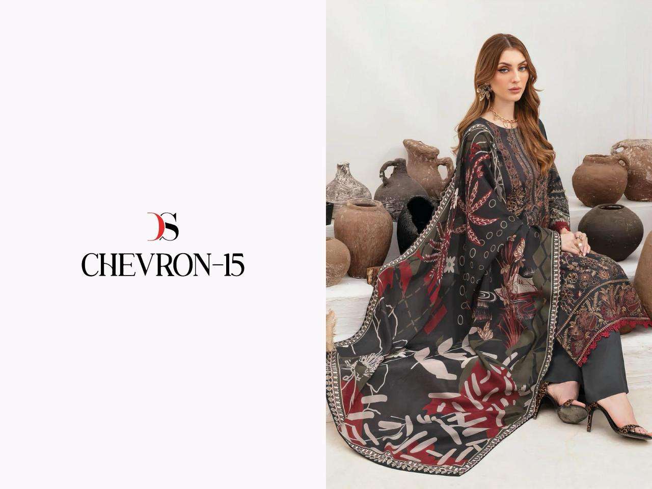 deepsy suits Cheveron-15 Unstitched dress materials wholesalers