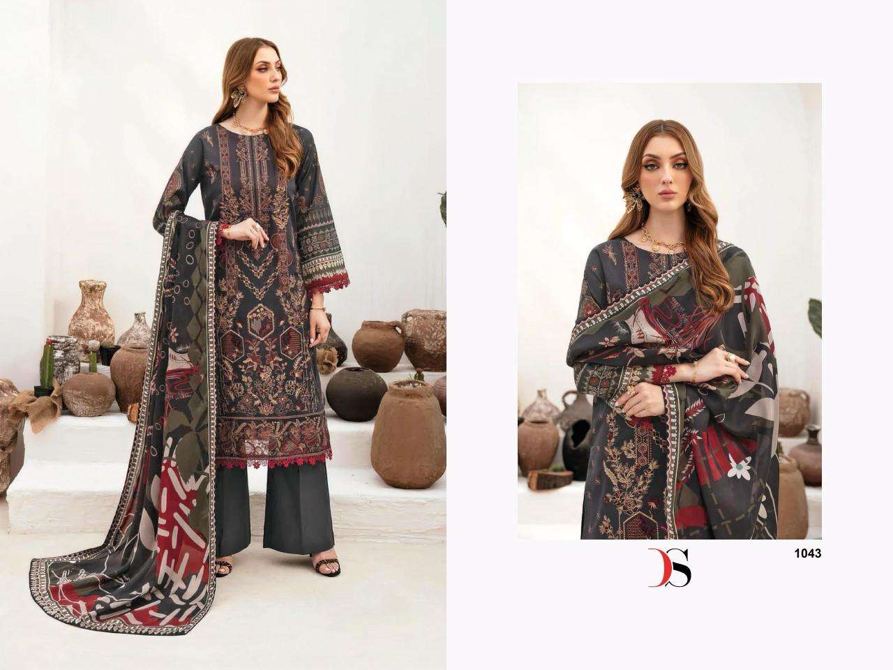deepsy suits Cheveron-15 Unstitched dress materials wholesalers