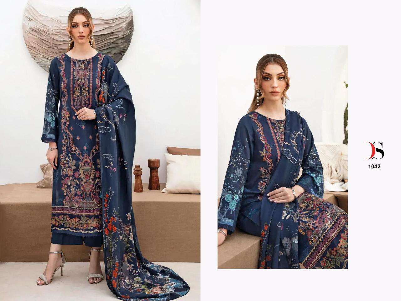 deepsy suits Cheveron-15 Unstitched dress materials wholesalers