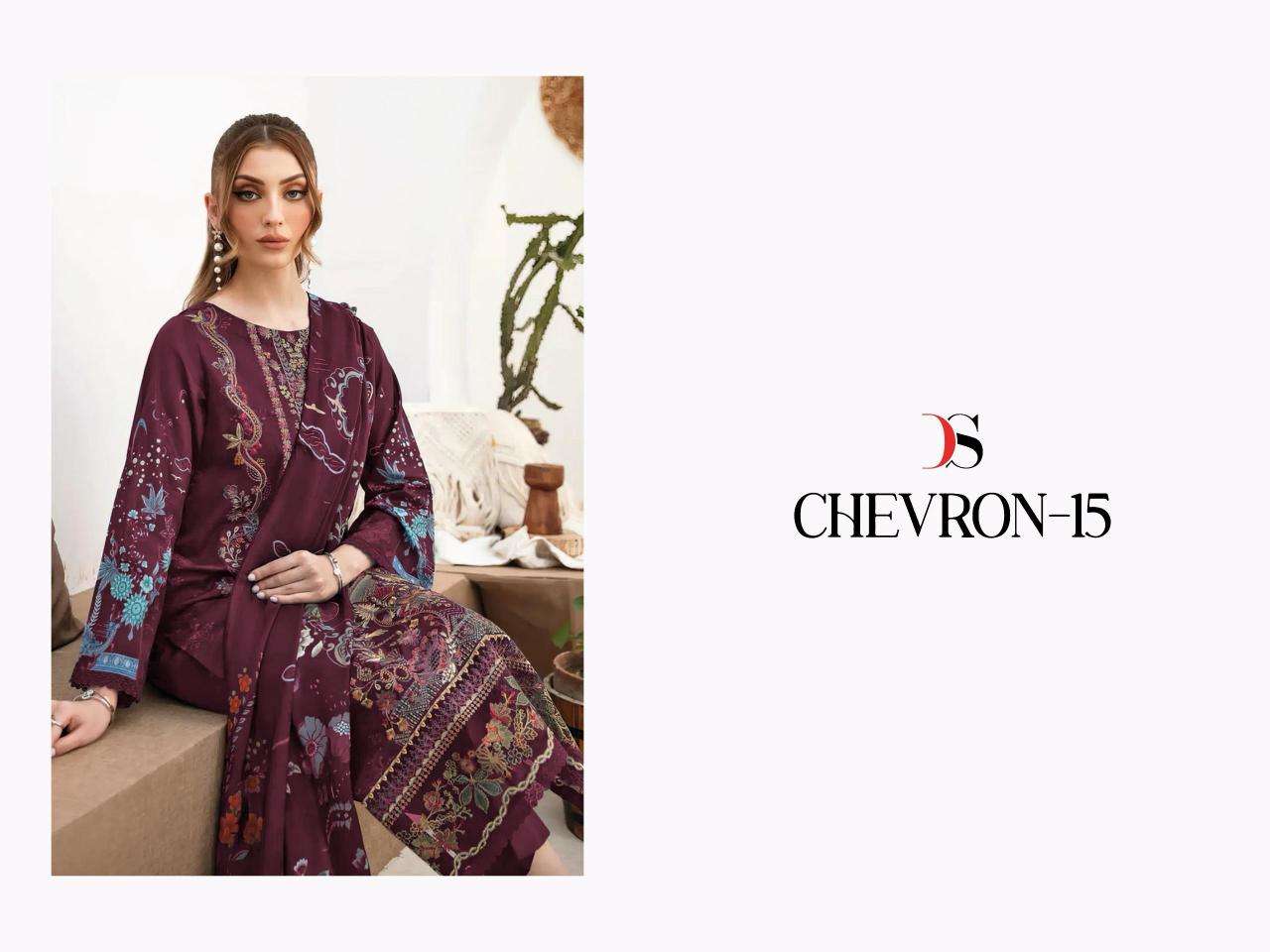 deepsy suits Cheveron-15 Unstitched dress materials wholesalers